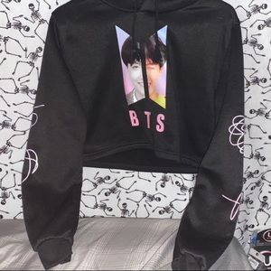 BTS J-hope sweatshirt crop top